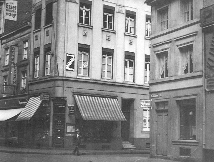 Koeln Krebsgasse Bruederstrasse 1930